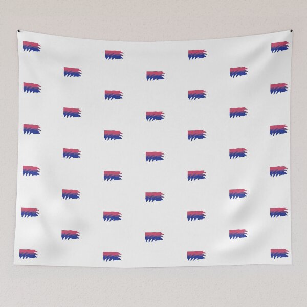 Item preview, Bi Pride ripple flag designed and sold by Puddleleaps.