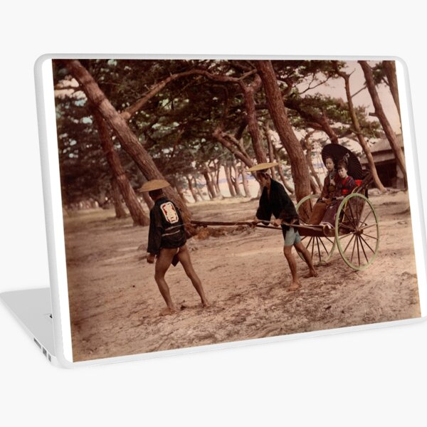 Jinrikisha - Meiji Japan Laptop Skin