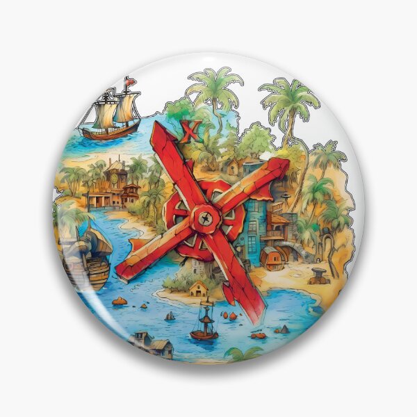 Item preview, X Marks the Spot - Pirate Treasure Map designed and sold by Rickie Pauley.
