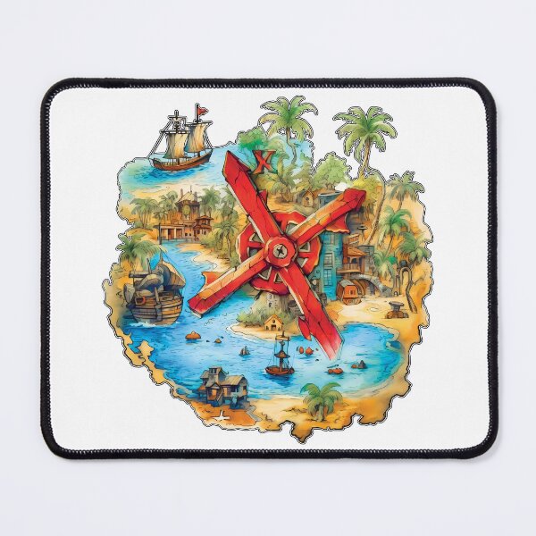 Item preview, X Marks the Spot - Pirate Treasure Map designed and sold by Rickie Pauley.