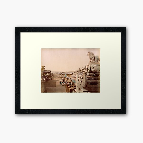 Gion, Kyoto, Japan Framed Art Print