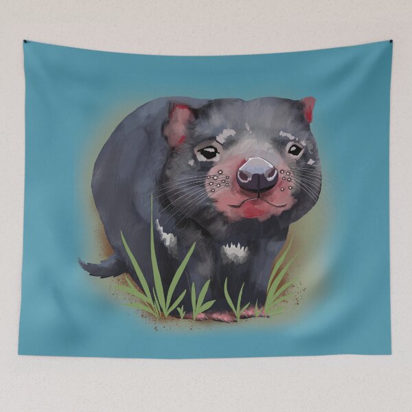 Item preview, Tasmanian Devil Australian Marsupial designed and sold by Karin Taylor.