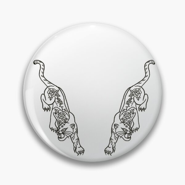 Item preview, Traditional panther simple outlines  designed and sold by SidneySSS.