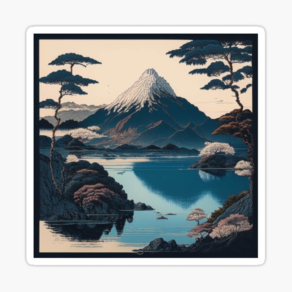 Item preview, Ukiyo-e Picturesque World  designed and sold by XamiDesign.