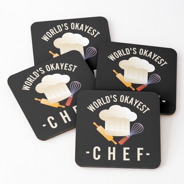 Item preview, World's Okayest Chef designed and sold by thehappypal.