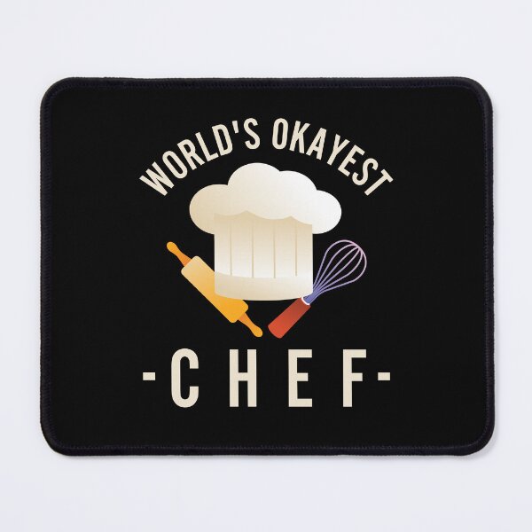 Item preview, World's Okayest Chef designed and sold by thehappypal.