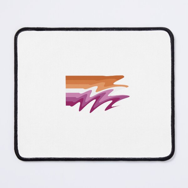 Item preview, Lesbian Pride ripple flag designed and sold by Puddleleaps.