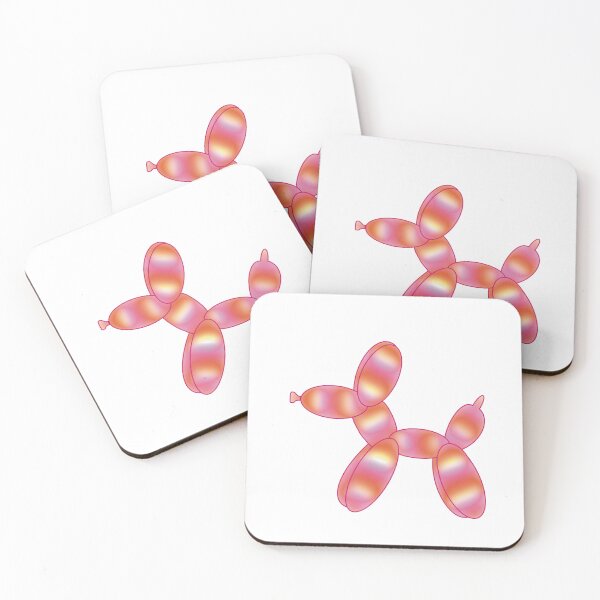 Item preview, Balloon dog Jeff Koons, Lesbian flag colors designed and sold by Florvolcanica.