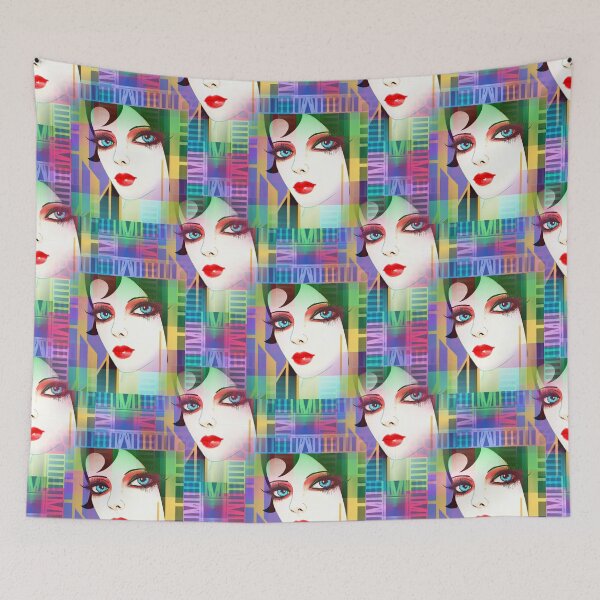 Item preview, Girl with the Blue Eyes designed and sold by Sanctum Icons.