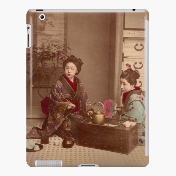 Japanese girls, meiji period, Japan iPad Snap Case