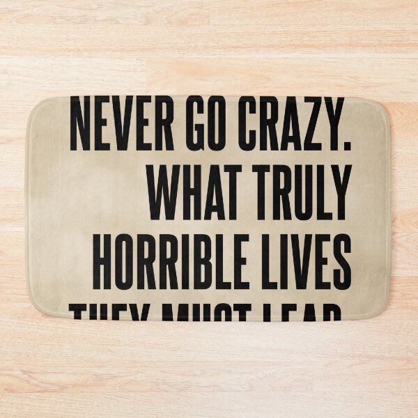 Item preview, Some people never go crazy - Charles Bukowski Quote - Literature - Typography Print 3 - Vintage designed and sold by Studio Grafiikka.
