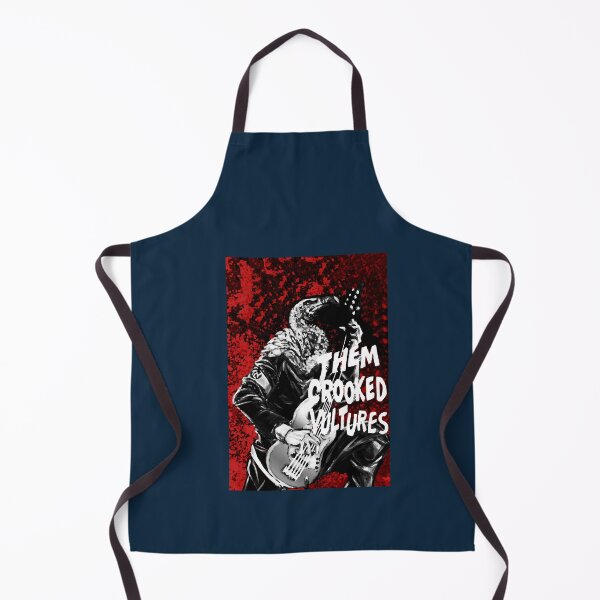 Item preview, Them crooked vulture playing on the guitar, red background designed and sold by haiernra.