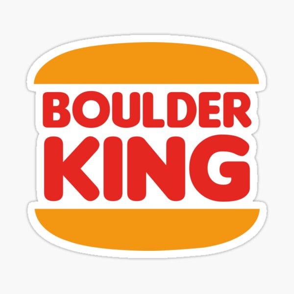 Aperçu de l'œuvre Boulder King - Burger King créée et vendue par TheMiniMeg.
