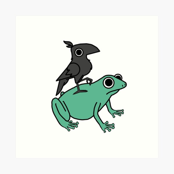 Frog With Crown, Cute Sitting Realistic Frog with Crow, Prince Frog |  Sticker