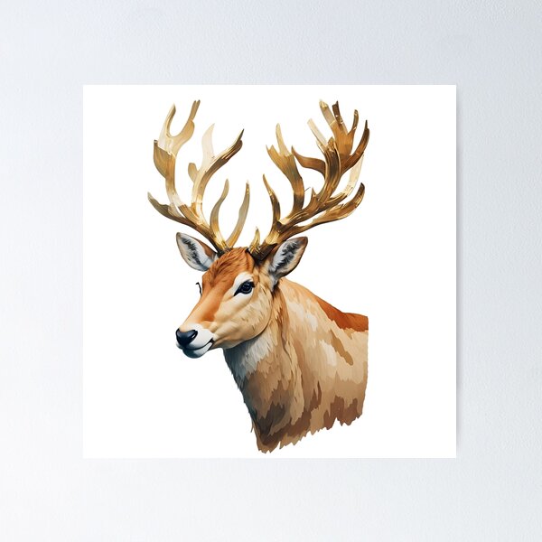 Item preview, Reindeer head designed and sold by Jayjaynaenae.