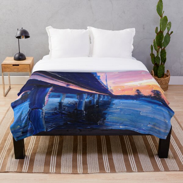 Item preview, Bridge Oil Painting designed and sold by ncapturedmoment.