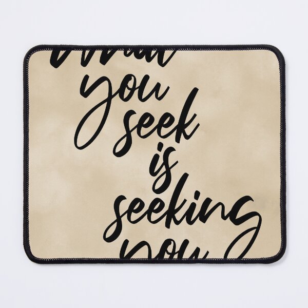 Item preview, What You Seek Is Seeking You - Rumi Quote - Literature - Typography Print 2 - Vintage designed and sold by Studio Grafiikka.