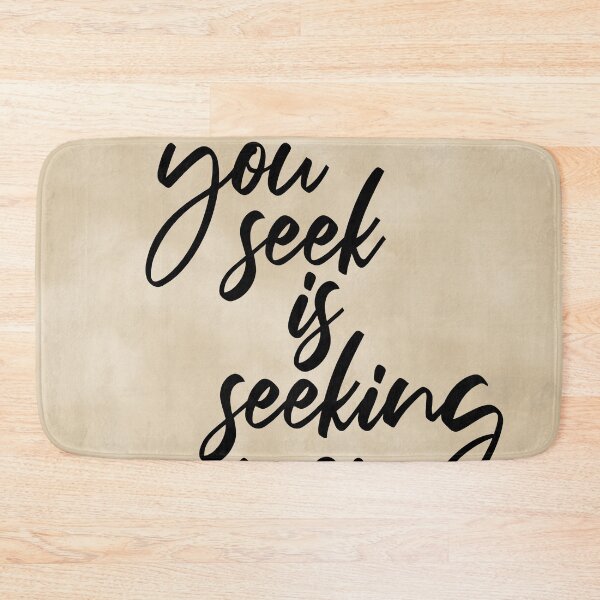 Item preview, What You Seek Is Seeking You - Rumi Quote - Literature - Typography Print 2 - Vintage designed and sold by Studio Grafiikka.