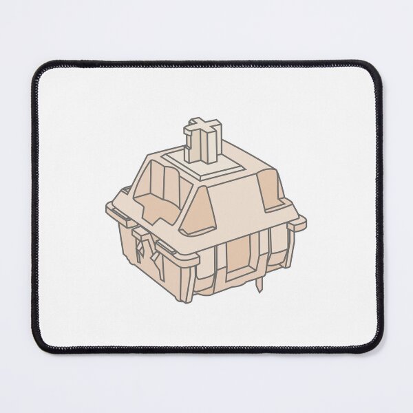 Item preview, Simple Novelkey Cream Switch Linear Mechanical Switch designed and sold by Vectorations.
