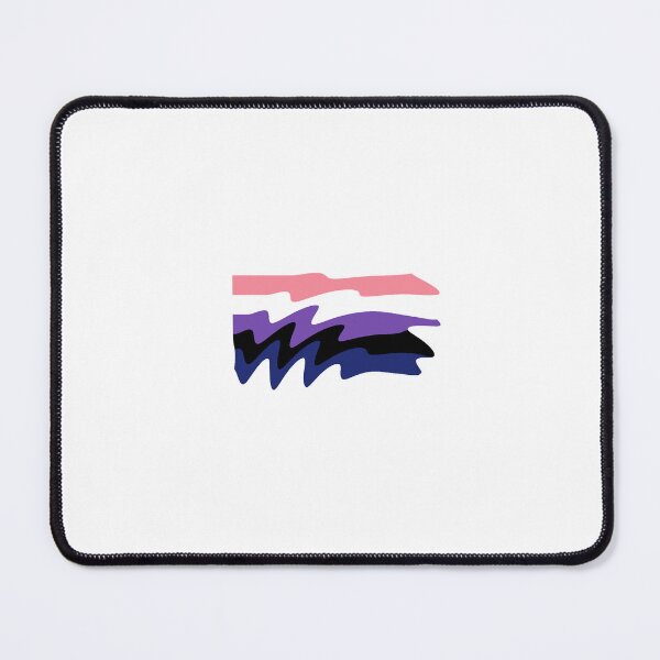 Item preview, Genderfluid Pride ripple flag designed and sold by Puddleleaps.