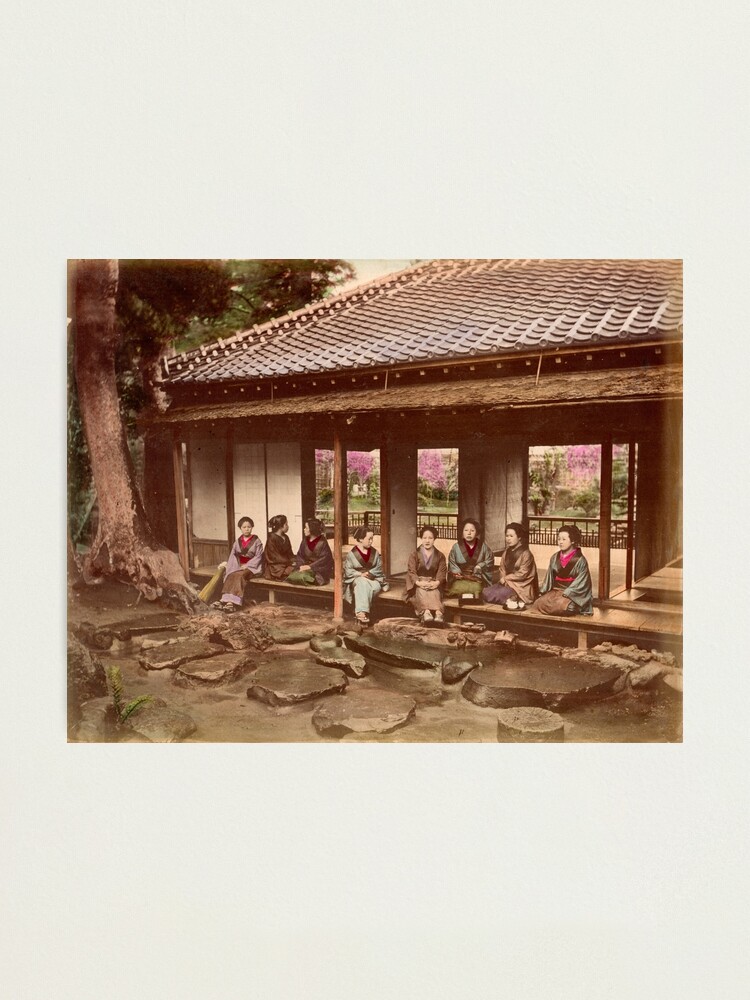 Alternate view of Geisha at Tea House Photographic Print