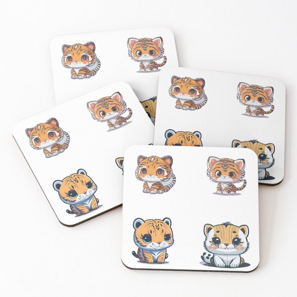 Item preview, Copia de Copia de Adorable Kawaii-style cute tiger design! Add some fun to your everyday life. designed and sold by creativo21.