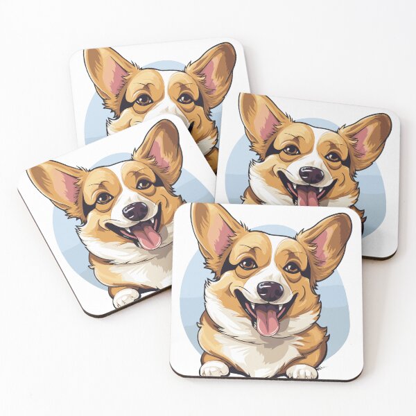 Item preview, Corgi Capers: Cartoon Cuteness Unleashed! designed and sold by calharborne.