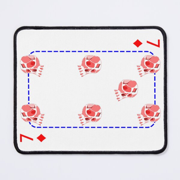 Item preview, 7 of diamonds designed and sold by m-yoga-store.