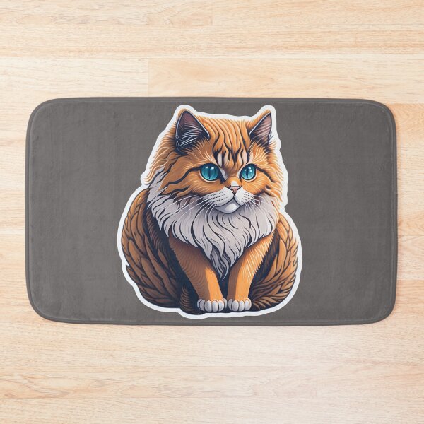 Item preview, Persian Cat (Sticker and Print Out) designed and sold by Sir Elgin Ortiz.