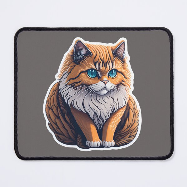 Item preview, Persian Cat (Sticker and Print Out) designed and sold by Sir Elgin Ortiz.