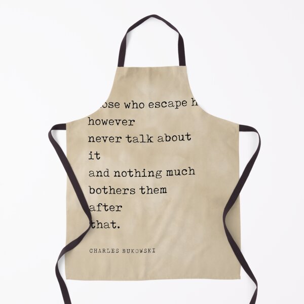 Item preview, Those who escape hell - Charles Bukowski Quote - Literature - Typewriter Print - Vintage designed and sold by Studio Grafiikka.
