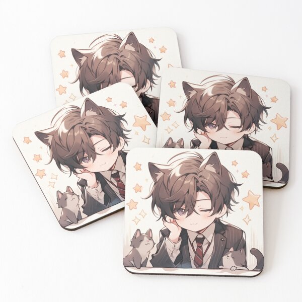 Item preview, Jumin Han Cat Sticker (Mystic Messenger) designed and sold by PhoenixHatter.