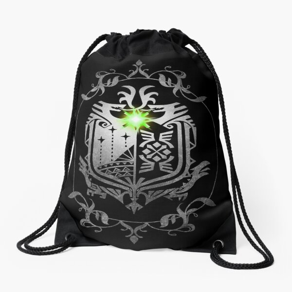 Monster Hunter World Drawstring Bag