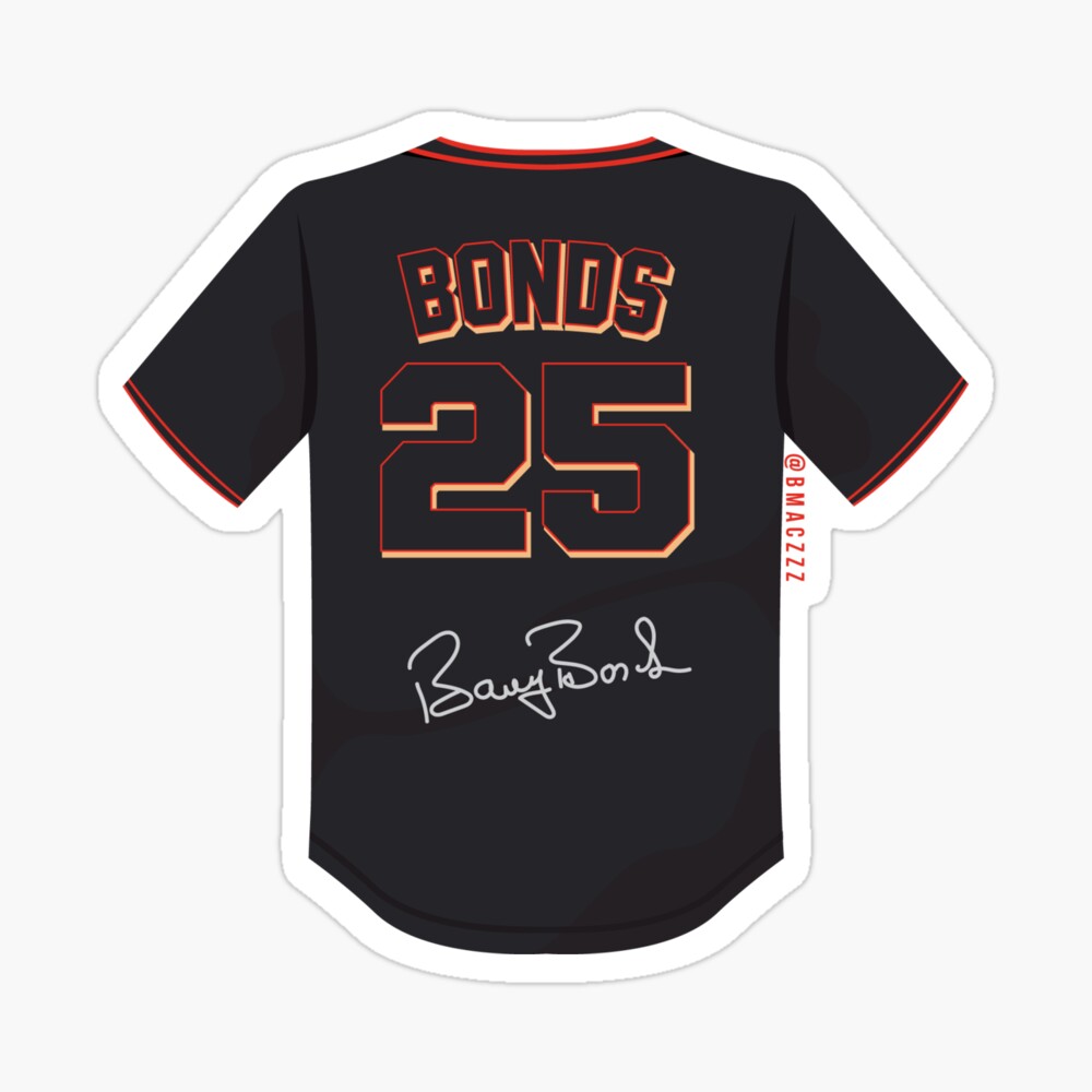 Barry Bonds San Francisco Giants 25 Jersey