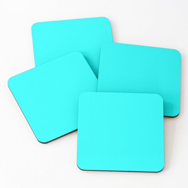 Item preview, Color Aqua (#0FFFFF) Turquoise designed and sold by ColorsVisuals.