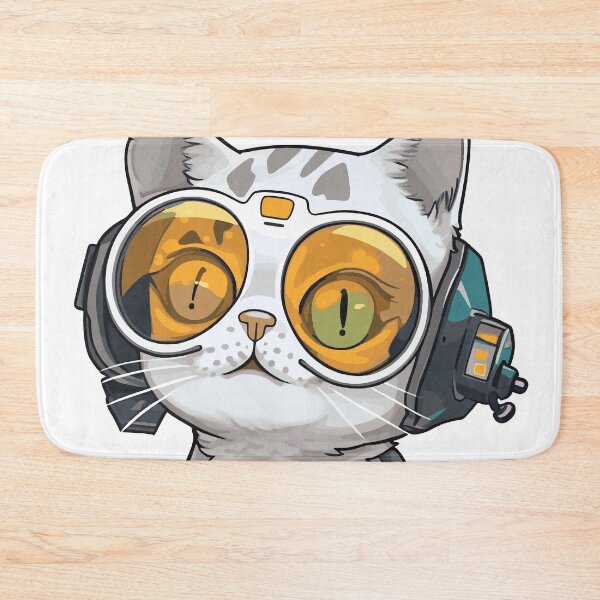 Item preview, Futuristic multicolor cats #25 kid-cat designed and sold by SOVISART.
