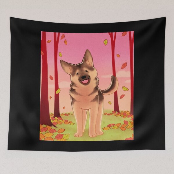 Item preview, dog art designed and sold by madoremilyy.