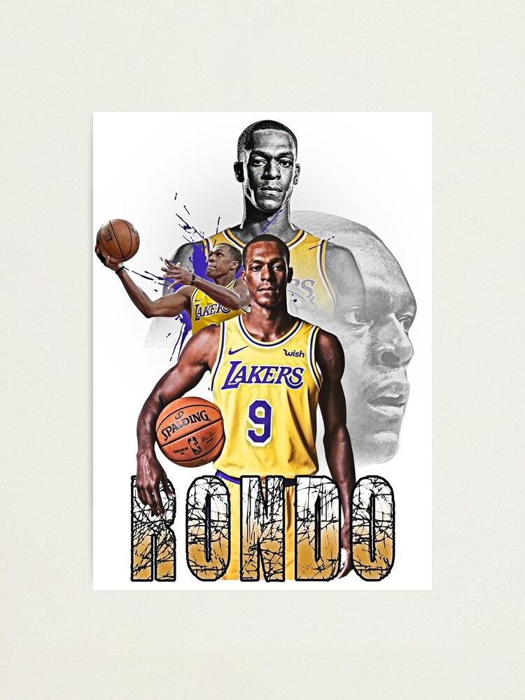 Los Angeles Lakers No. 9 Rajon Rondo Jersey