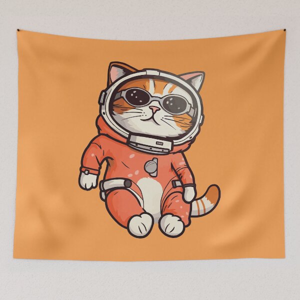 Item preview, Futuristic Multicolor Cats #27 back in USSR designed and sold by SOVISART.