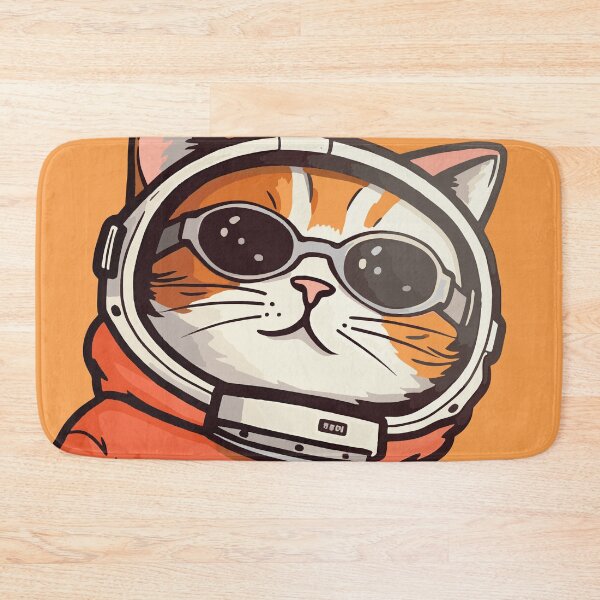 Item preview, Futuristic Multicolor Cats #27 back in USSR designed and sold by SOVISART.
