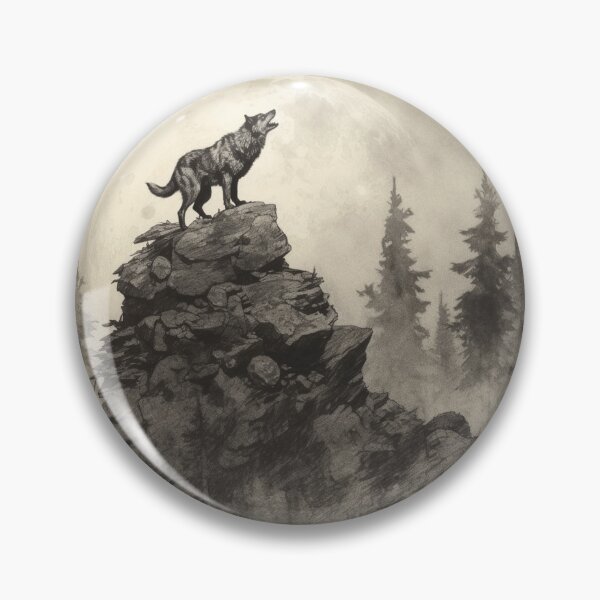 Item preview, Alpha Wolf Howling at the Moon. designed and sold by SBD-Shop.