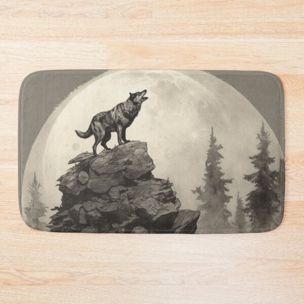Item preview, Alpha Wolf Howling at the Moon. designed and sold by SBD-Shop.