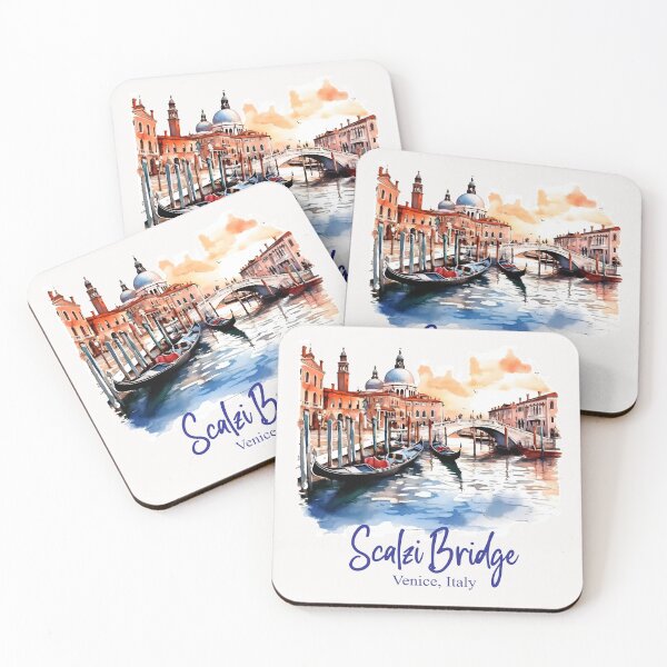 Item preview,  Scalzi Bridge - Travel Destination  designed and sold by Lisa Weber.
