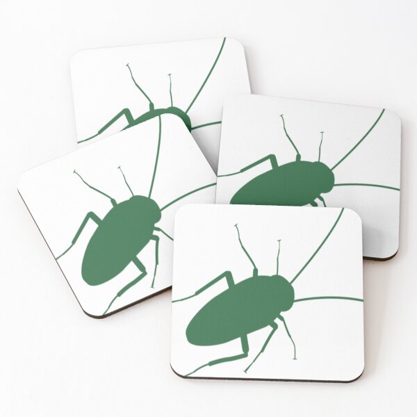 Item preview, long bearded green cockroach designed and sold by IrisLivingston.