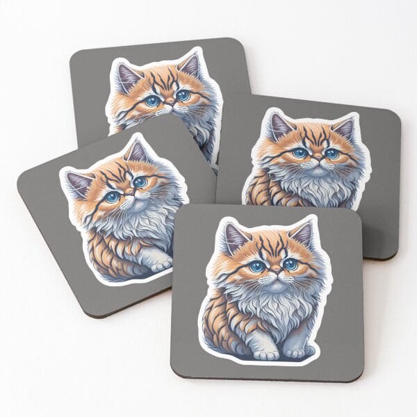 Item preview, Persian Cat (Sticker and Print Out) designed and sold by Sir Elgin Ortiz.
