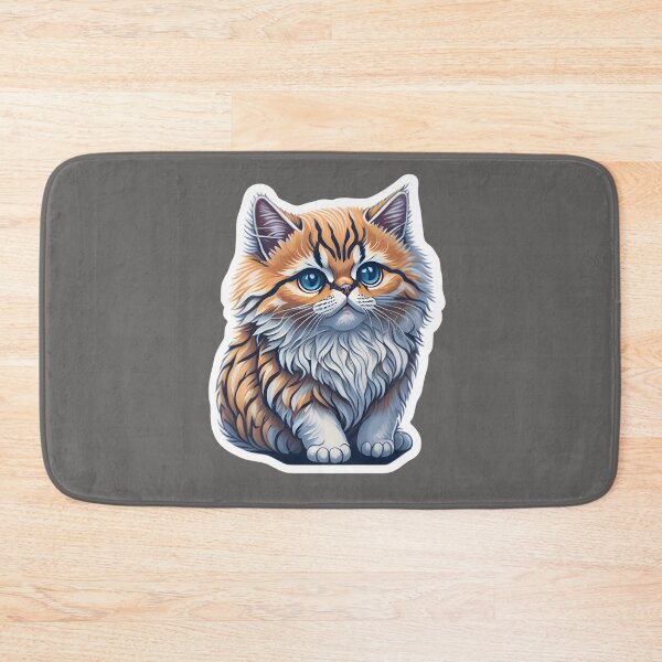 Item preview, Persian Cat (Sticker and Print Out) designed and sold by Sir Elgin Ortiz.