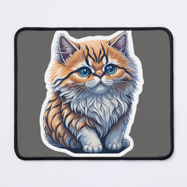Item preview, Persian Cat (Sticker and Print Out) designed and sold by Sir Elgin Ortiz.