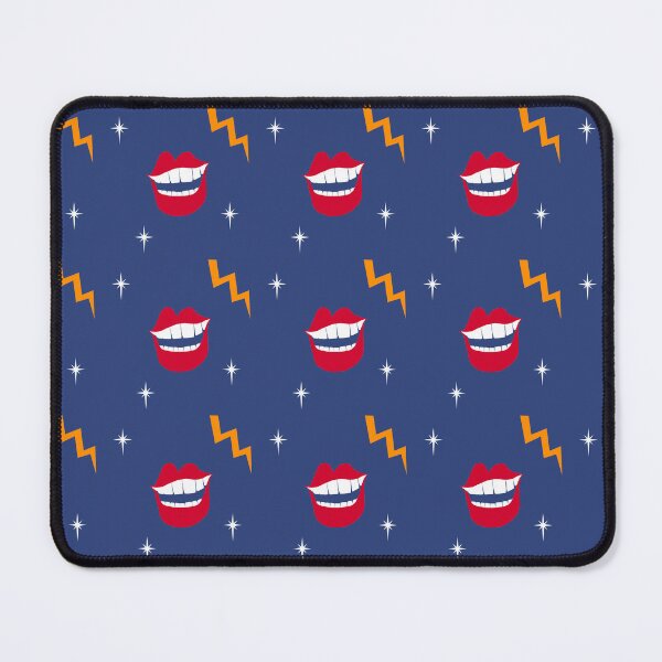 Item preview, Crazy Nights (blue) designed and sold by The Wallpaper Files.