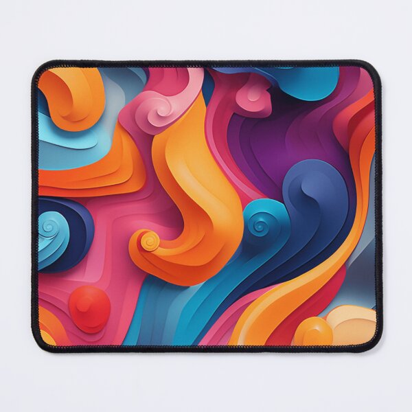 Item preview, Colorful Watercolor Curves designed and sold by SBD-Shop.