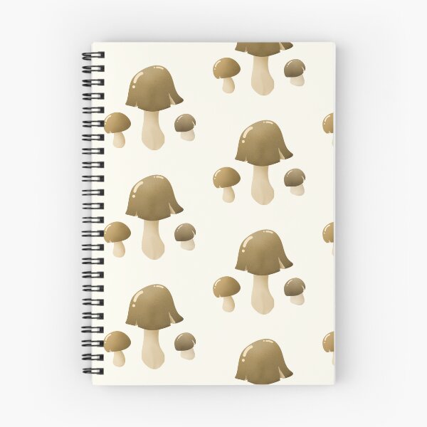 Item preview, Cozy brown mushrooms cottagecore sticker pack by DozyJov designed and sold by DozyJov.